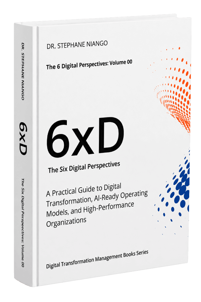 The 6 Digital Perspectives, Volume 00 — book cover by Dr. Stéphane Niango