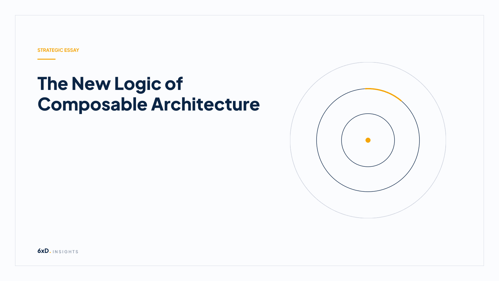 The New Logic of Composable Architecture
