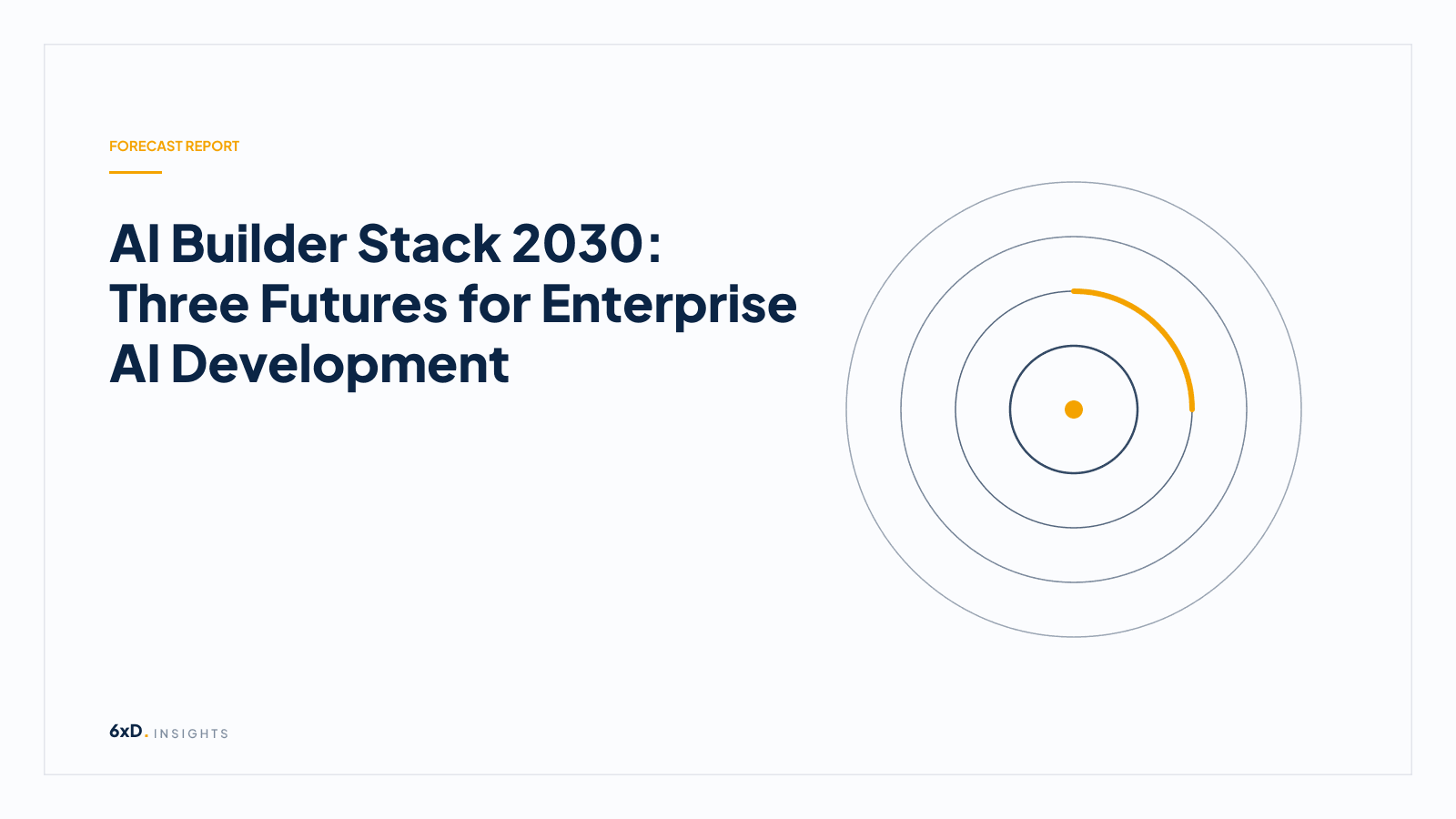AI Builder Stack 2030: Three Futures for Enterprise AI Development