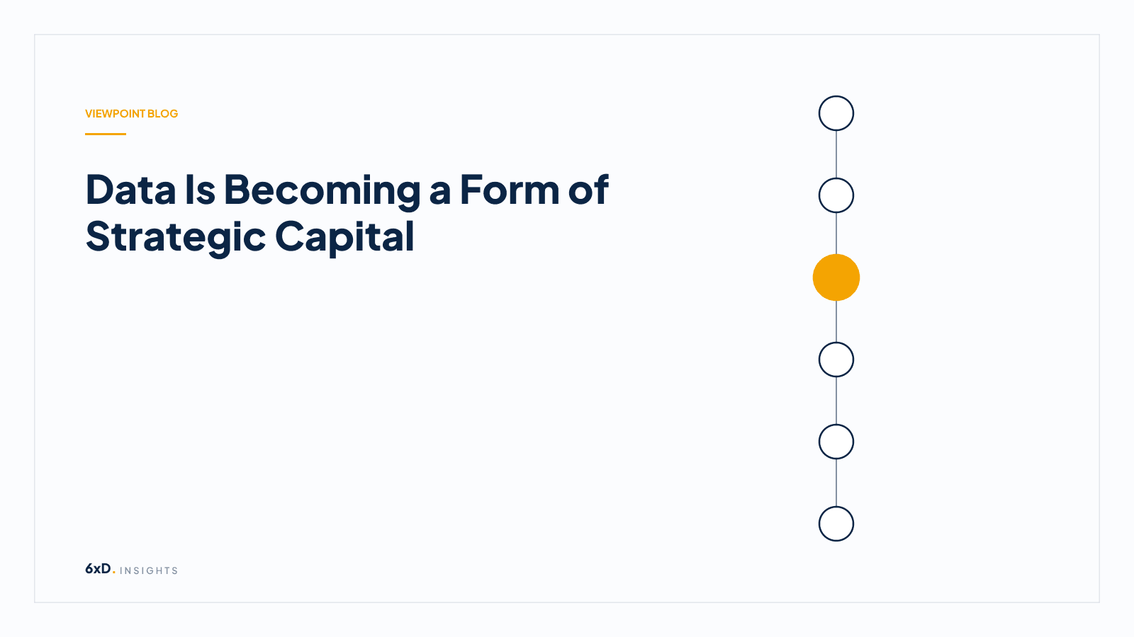 Data Is Becoming a Form of Strategic Capital