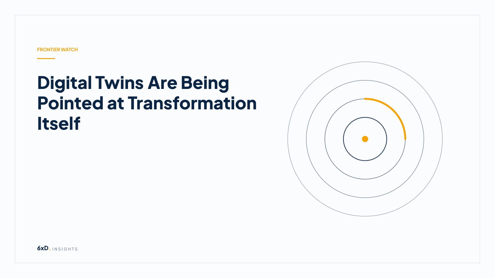 Digital Twins Are Being Pointed at Transformation Itself