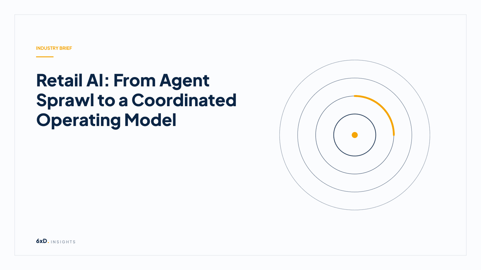 Retail AI: From Agent Sprawl to a Coordinated Operating Model