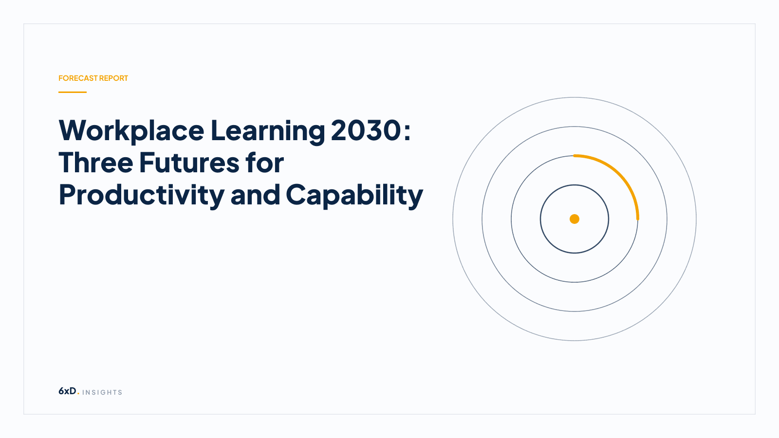 Workplace Learning 2030: Three Futures for Productivity and Capability